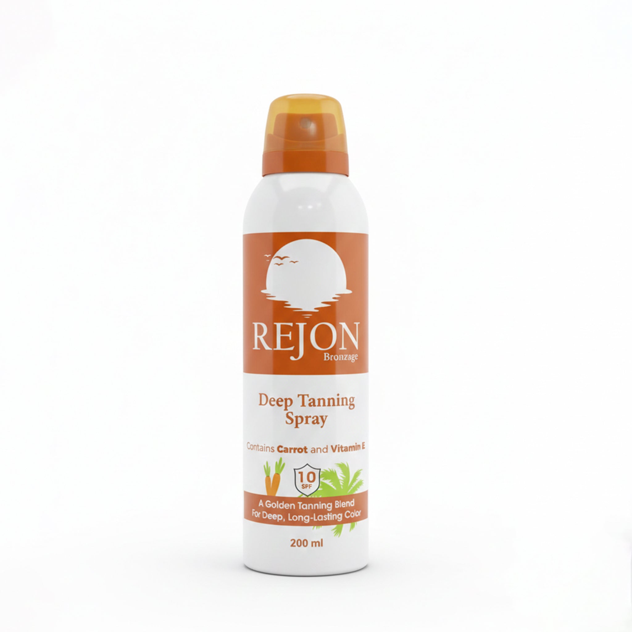 Aerosol tanning oil SPF 10